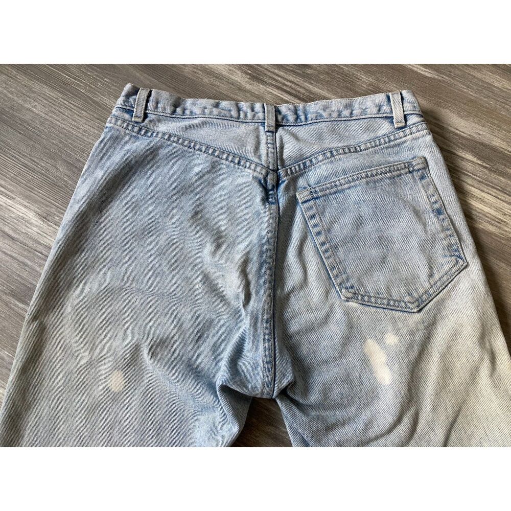 Vintage JNCO Girlie Stuff Razor 1068 USA Made Jeans Bleach Splatter 29x31.5 9